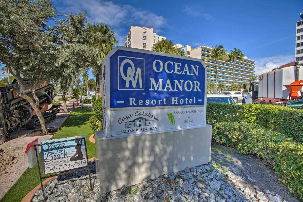 Ft Lauderdale Oceanfront Resort Condo With Views! Apts Форт-Лодердейл Екстер'єр фото